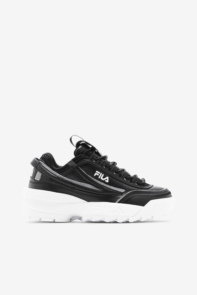 Fila Naisten Tennarit Disruptor 2 Exp Mustat/Valkoinen - JDHI-39451